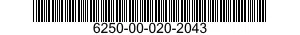 6250-00-020-2043 LAMPHOLDER 6250000202043 000202043