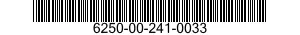 6250-00-241-0033  6250002410033 002410033