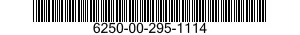 6250-00-295-1114  6250002951114 002951114