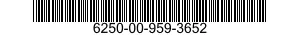 6250-00-959-3652  6250009593652 009593652