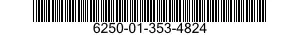 6250-01-353-4824 BALLAST,LAMP 6250013534824 013534824