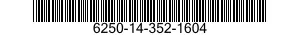 6250-14-352-1604  6250143521604 143521604