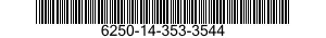 6250-14-353-3544  6250143533544 143533544