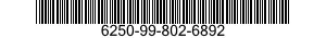 6250-99-802-6892  6250998026892 998026892
