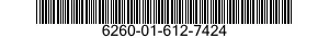 6260-01-612-7424 LIGHT,CHEMILUMINESCENT 6260016127424 016127424