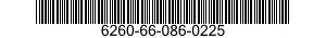 6260-66-086-0225 LAMP,NUCLEAR 6260660860225 660860225