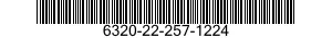 6320-22-257-1224  6320222571224 222571224
