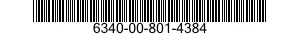 6340-00-801-4384 PANEL,CAUTION LIGHT 6340008014384 008014384