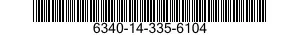 6340-14-335-6104  6340143356104 143356104