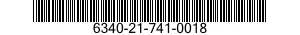 6340-21-741-0018  6340217410018 217410018