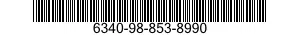 6340-98-853-8990 MOUNTING PLATE 6340988538990 988538990