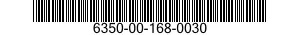 6350-00-168-0030  6350001680030 001680030