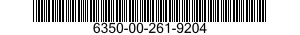 6350-00-261-9204 BELL,ELECTRICAL 6350002619204 002619204