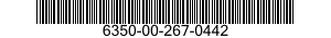 6350-00-267-0442 BUZZER 6350002670442 002670442