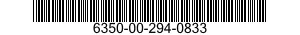 6350-00-294-0833 BELL,ELECTRICAL 6350002940833 002940833