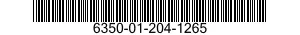 6350-01-204-1265 ANNUNCIATOR 6350012041265 012041265