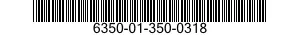 6350-01-350-0318 BELL,ELECTRICAL 6350013500318 013500318