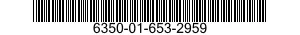 6350-01-653-2959 SENSOR UNIT,ANTI-INTRUSION,MOBILE 6350016532959 016532959
