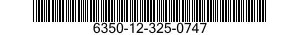 6350-12-325-0747 DETECTOR,HEAT 6350123250747 123250747