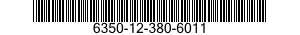 6350-12-380-6011 DETECTION SYSTEM,WEAPONS FIRING 6350123806011 123806011