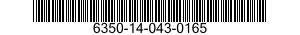 6350-14-043-0165 ALARM-MONITOR 6350140430165 140430165