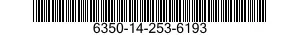 6350-14-253-6193  6350142536193 142536193