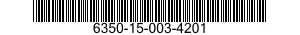6350-15-003-4201 SURVEILLANCE UNIT,ANTI-INTRUSION 6350150034201 150034201