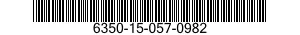 6350-15-057-0982 BUZZER 6350150570982 150570982