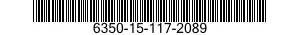 6350-15-117-2089 SIRENA AZIONATA A L 6350151172089 151172089