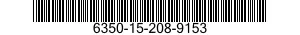 6350-15-208-9153 CHIAVE ELETTRONICA 6350152089153 152089153