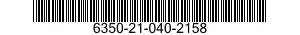 6350-21-040-2158 DETECTOR,HEAT 6350210402158 210402158