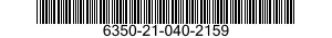 6350-21-040-2159  6350210402159 210402159