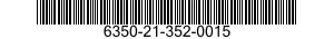 6350-21-352-0015  6350213520015 213520015