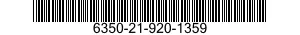 6350-21-920-1359 DETECTOR,HEAT 6350219201359 219201359