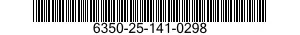 6350-25-141-0298 BUZZER 6350251410298 251410298