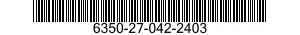 6350-27-042-2403 MOTION DETECTOR 6350270422403 270422403