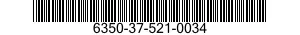 6350-37-521-0034 KEYPAD,CONTROL-COMMUNICATOR,PROGRAMMING 6350375210034 375210034