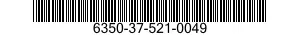 6350-37-521-0049 KEYPAD,CONTROL-COMMUNICATOR,PROGRAMMING 6350375210049 375210049