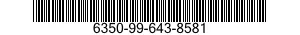 6350-99-643-8581  6350996438581 996438581