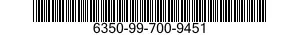 6350-99-700-9451 ALARM-MONITOR 6350997009451 997009451