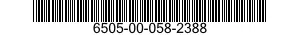 6505-00-058-2388  6505000582388 000582388
