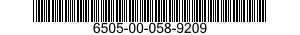 6505-00-058-9209  6505000589209 000589209