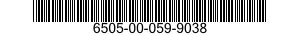6505-00-059-9038  6505000599038 000599038