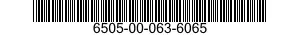 6505-00-063-6065  6505000636065 000636065