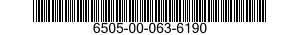 6505-00-063-6190  6505000636190 000636190
