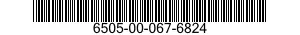 6505-00-067-6824  6505000676824 000676824