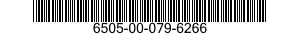 6505-00-079-6266  6505000796266 000796266