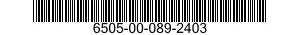 6505-00-089-2403  6505000892403 000892403