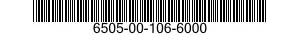 6505-00-106-6000  6505001066000 001066000