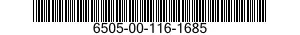 6505-00-116-1685  6505001161685 001161685